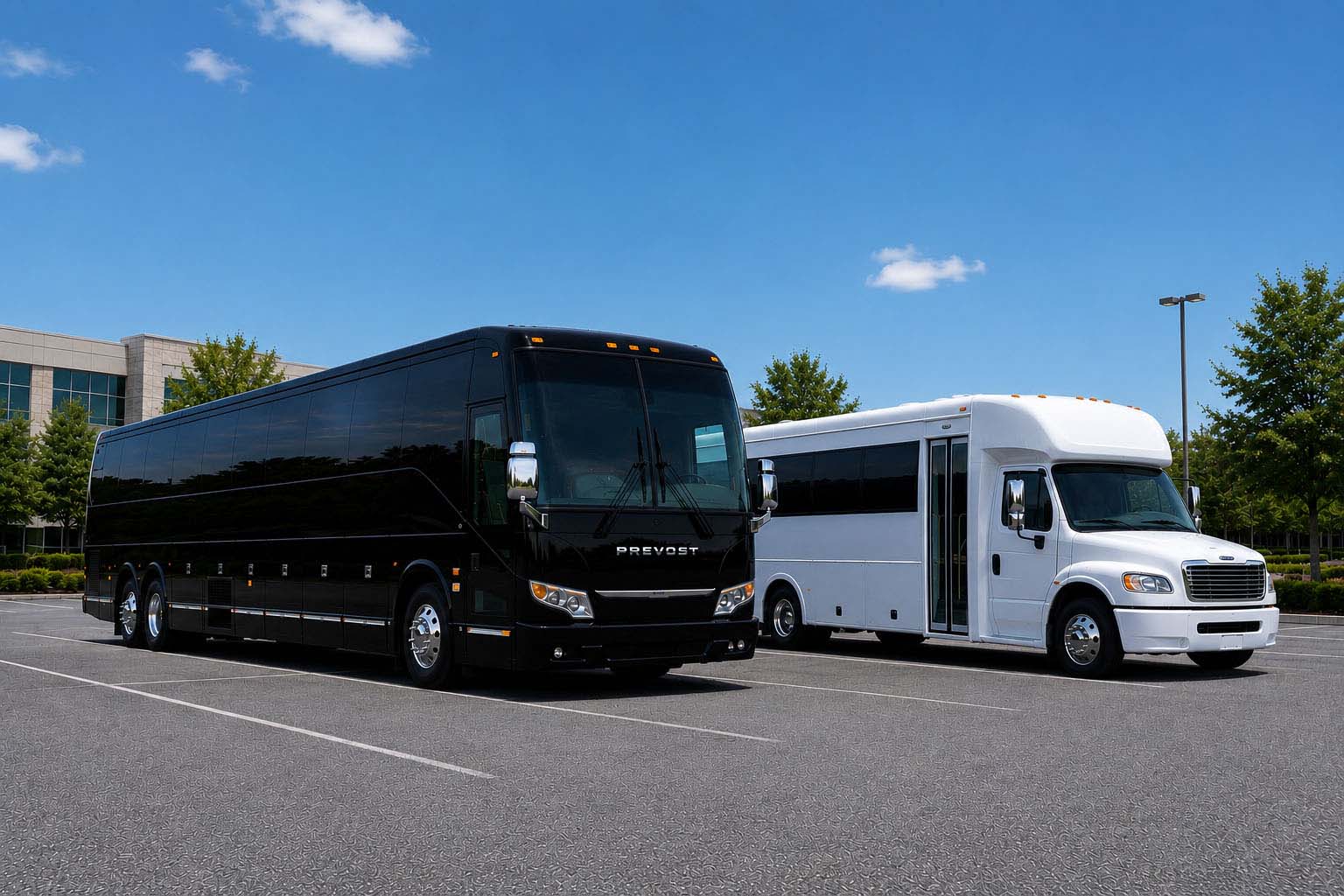 Charter bus rental in Murrieta, CA